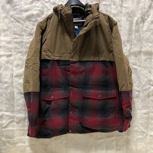 Mens XXL Woolrich The Mix-Up Wool Insulated Jacket